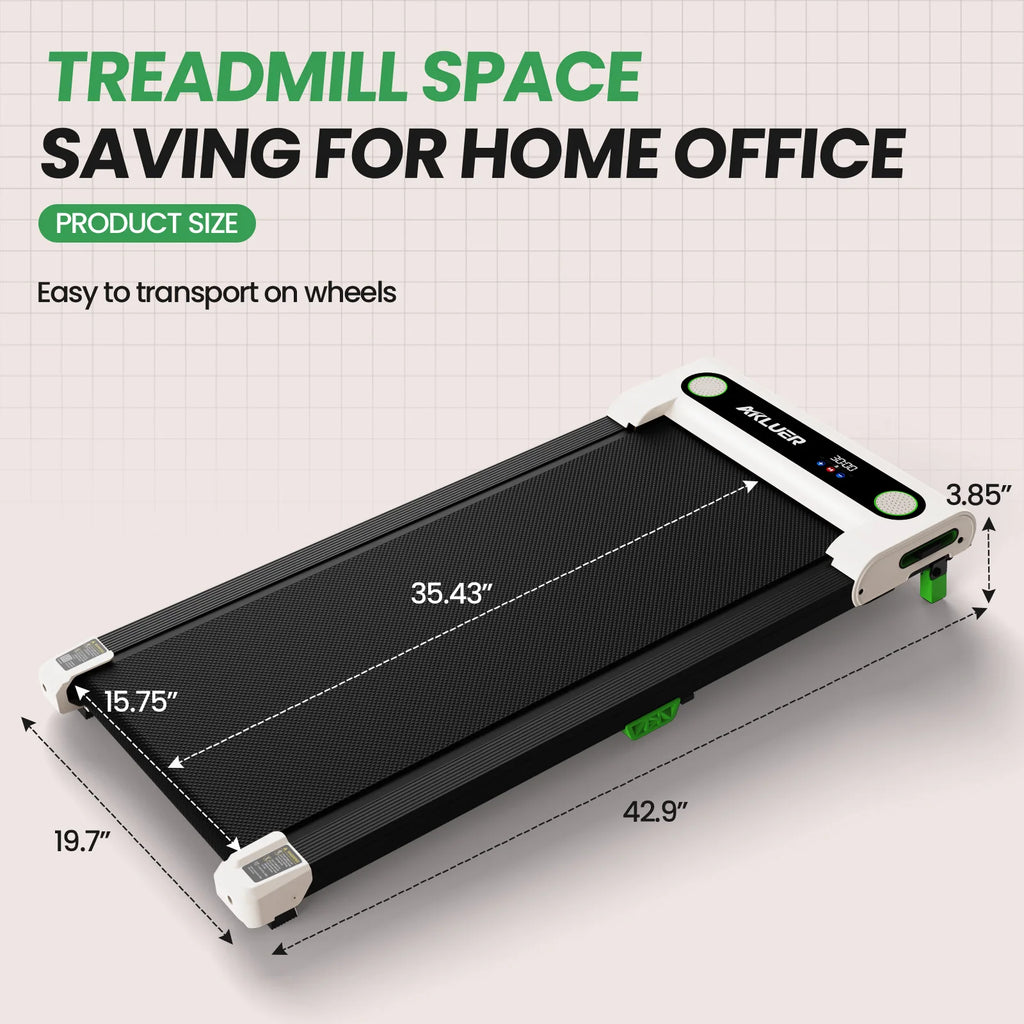 Tapis de marche et de course électrique plat (en stock aux États-Unis), grand écran LED, moteur silencieux et mince, inclinaison manuelle, pour la maison, le bureau et le sport en intérieur.