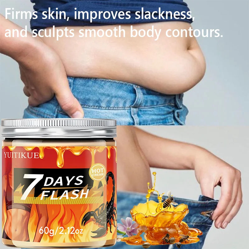 Crème de remodelage express 7 jours YUITIKUE - Hydratation profonde, raffermissement de la peau et réduction du relâchement (60 g)