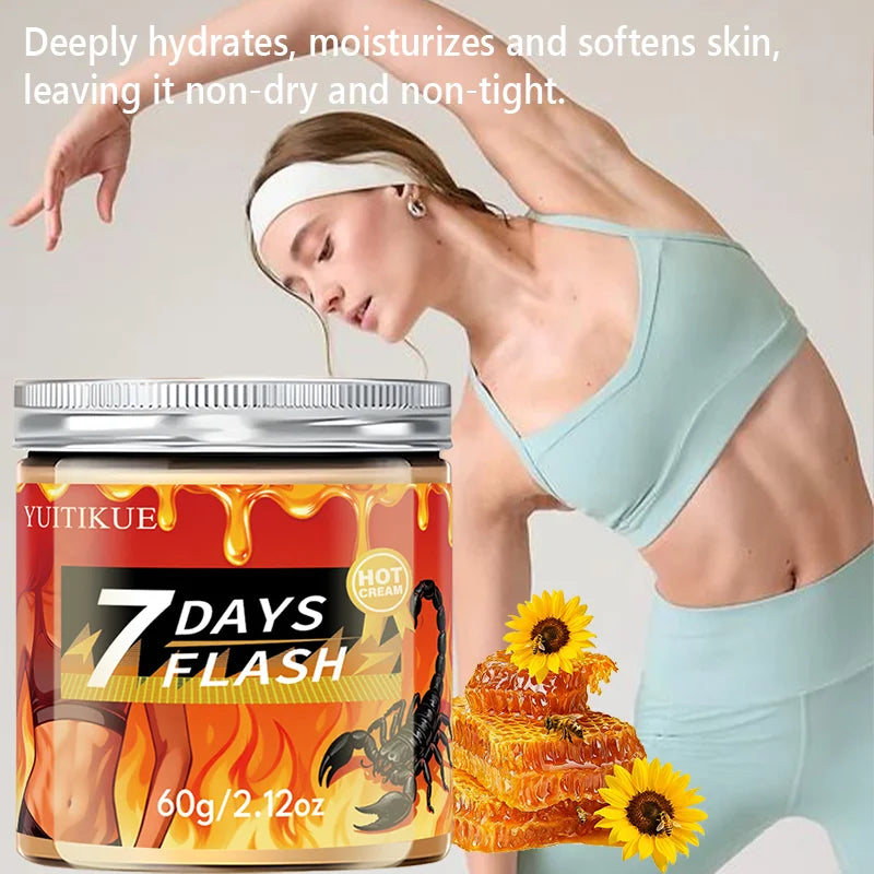 Crème de remodelage express 7 jours YUITIKUE - Hydratation profonde, raffermissement de la peau et réduction du relâchement (60 g)