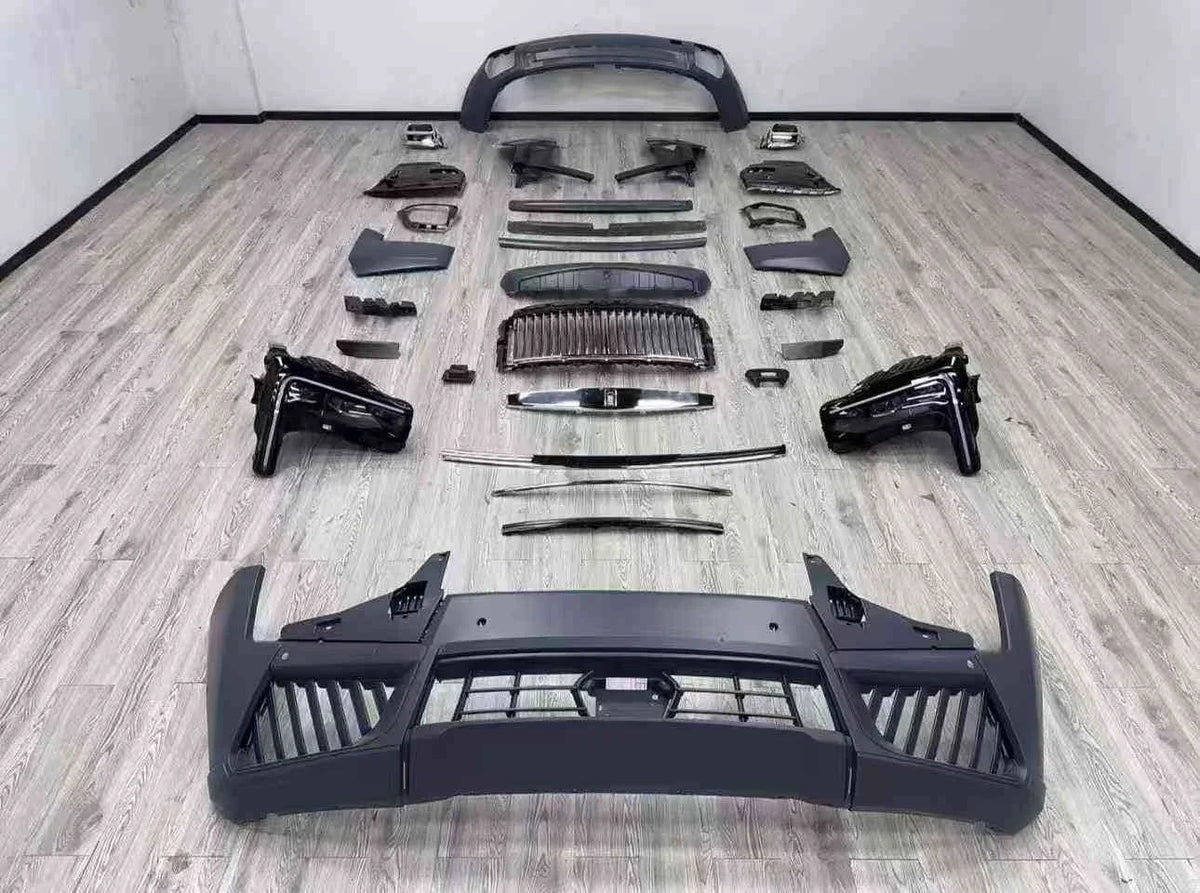 styles de kit de carrosserie restylage 2025 pour Rolls-Royce Cullinan 2018-2024, accessoires de conversion de pare-chocs neufs.