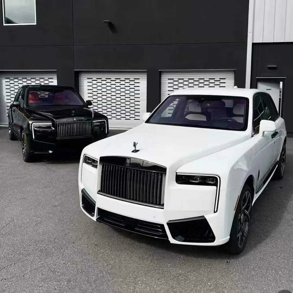 styles de kit de carrosserie restylage 2025 pour Rolls-Royce Cullinan 2018-2024, accessoires de conversion de pare-chocs neufs.