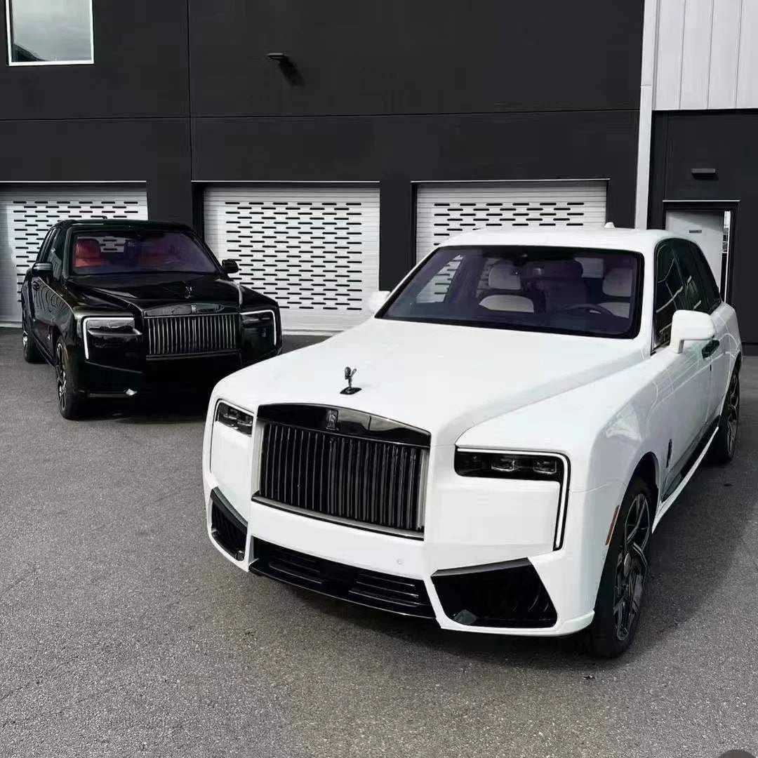styles de kit de carrosserie restylage 2025 pour Rolls-Royce Cullinan 2018-2024, accessoires de conversion de pare-chocs neufs.