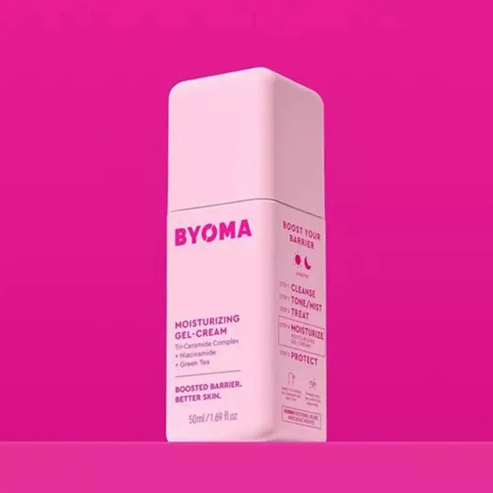 Mots et expressions clésOriginal : Original / D'origineBoost : Booster / StimulantBarrier : Barrière (cutanée)Gentle : Doux / DouceBetter : MeilleurEssence : Essence (soin liquide pour la peau)Skincare : Soin de la peauBYOMA : BYOMA (nom d'une marque de c