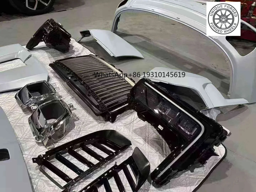 styles de kit de carrosserie restylage 2025 pour Rolls-Royce Cullinan 2018-2024, accessoires de conversion de pare-chocs neufs.